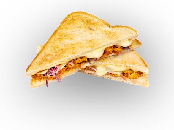 Butter Chicken & Slaw Toastie