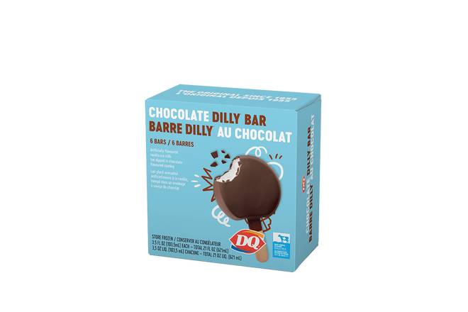 6 pack Chocolate DILLY® Bar
