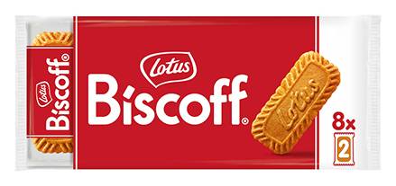 Lotus Biscoff 8X2Pk 124g
