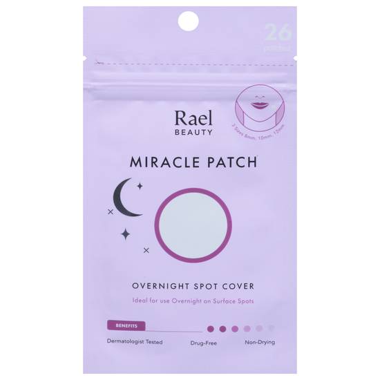Rael Beauty Overnight Spot Cover Miracle Patch (26 ct)