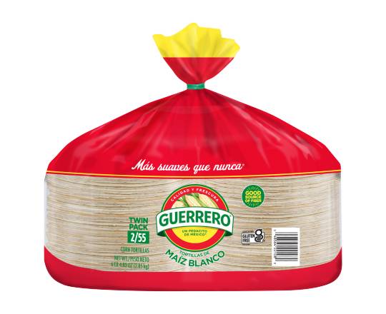 Guerrero White Corn Tortillas (6.3 lbs, 110 ct)