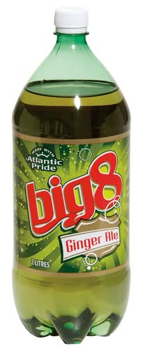 Big 8 Soda Golden Ginger Ale 2 L (Bottle)