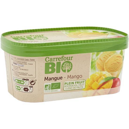 Carrefour Bio - Sorbet plein fruit (mangue)