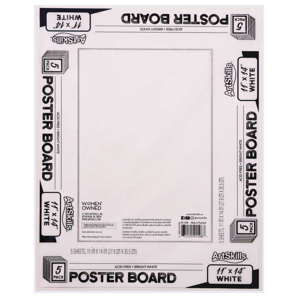 Artskills White Boards (5 ct)