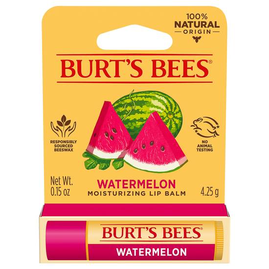Burt's Bees Watermelon Moisturizing Lip Balm