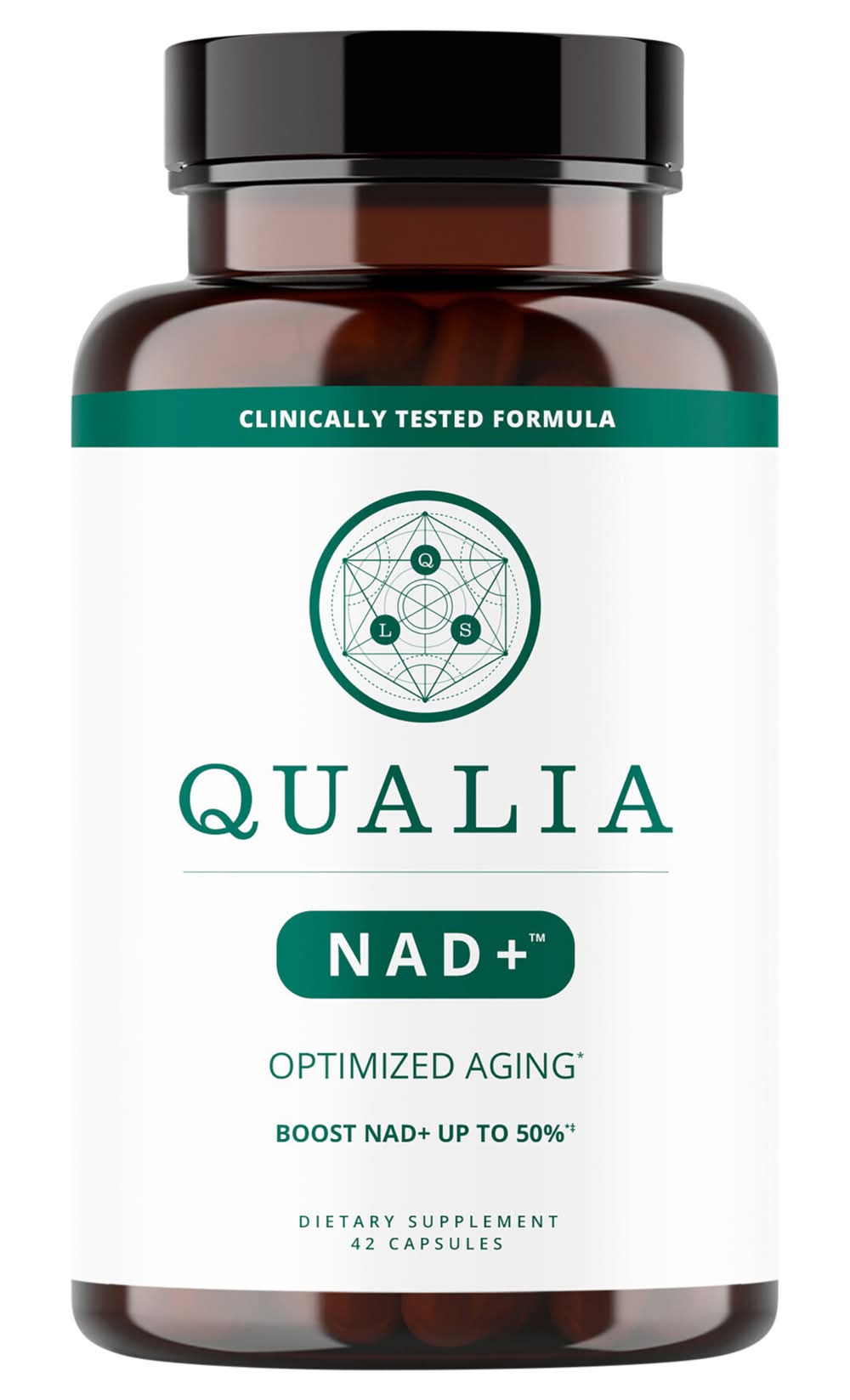 Qualia Nad+ Optimized Aging Dietary Supplement (42 ct)