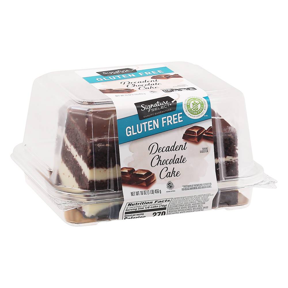 Signature Select Gluten Free Decadent Chocolate Cake (1 lbs)