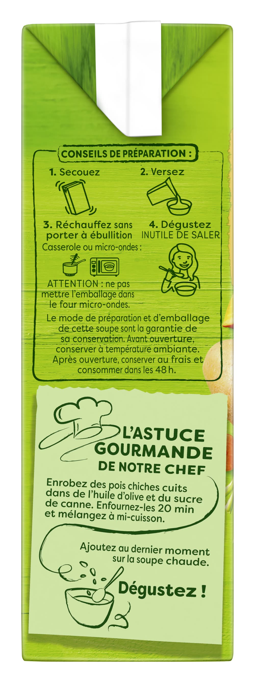 Knorr Soupe liquide velout potiron crme frache - Livraison en moins de  25 minutes | Soupes et bouillons en conserve et en brique | Uber Eats