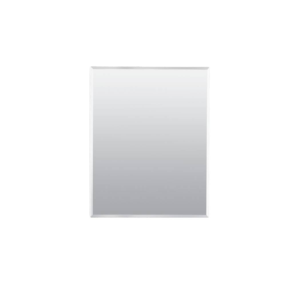 Project Source 16-in x 20-in Surface/Recessed Mount Frameless Mirrored Medicine Cabinet | MP109MV