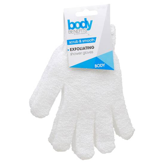 Body Image Benefits Bath Exfoliating Shower Gloves