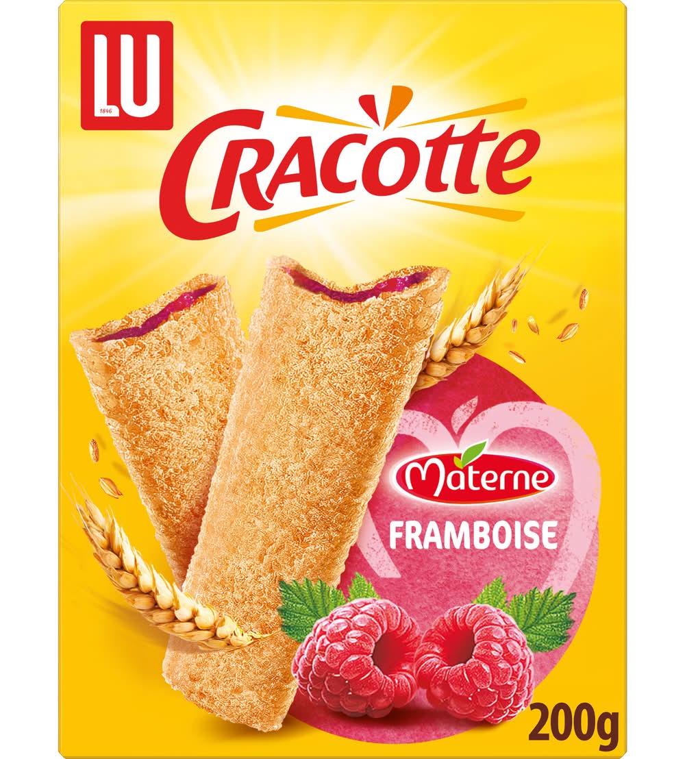 LU - Cracotte fourrée, framboise (200g)