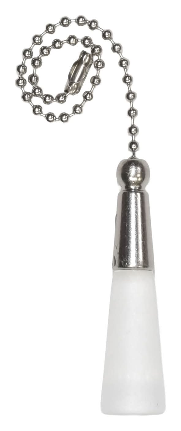 Harbor Breeze 7.0-in Silver Pull chain