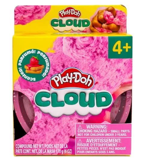 Play-Doh Cloud Compound Play Dough, Strawberry French Toast, Pink
