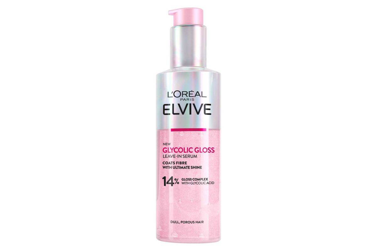 LOréal Paris Elvive Glycolic Gloss Leave-In Serum for Dull Hair 150ml