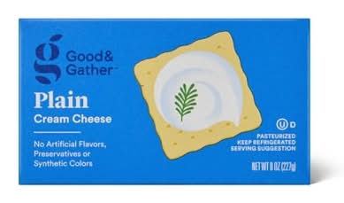 Good & Gather Plain Cream Cheese Bar (8 oz)
