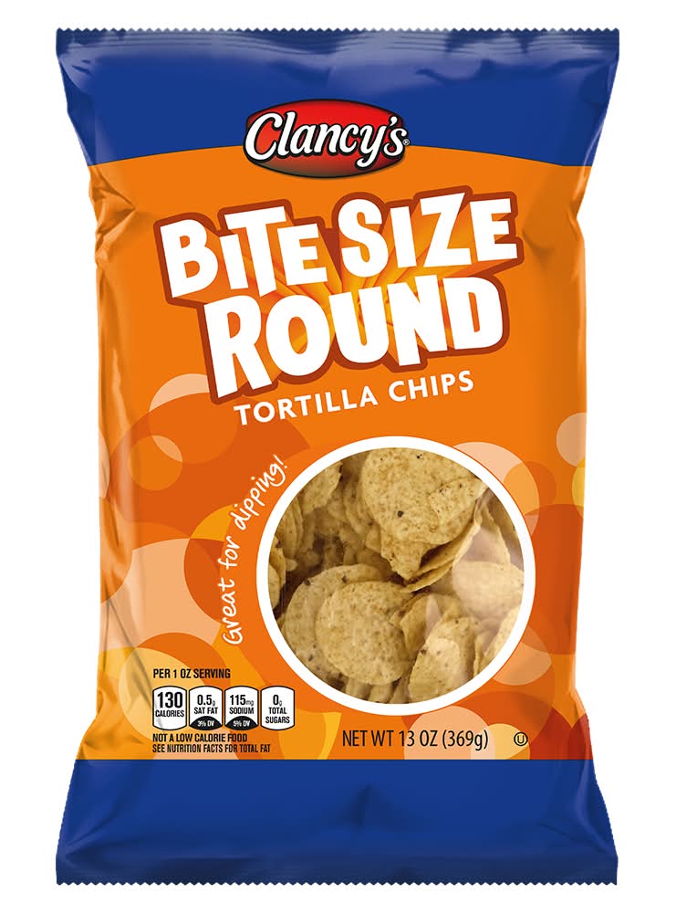 Clancy's Bite Size Round Tortilla Chips (13 oz)