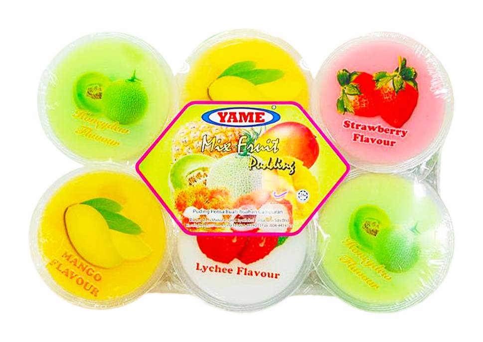 Yame Mixed Fruit Flavour Pudding Nata De Coco (480g)