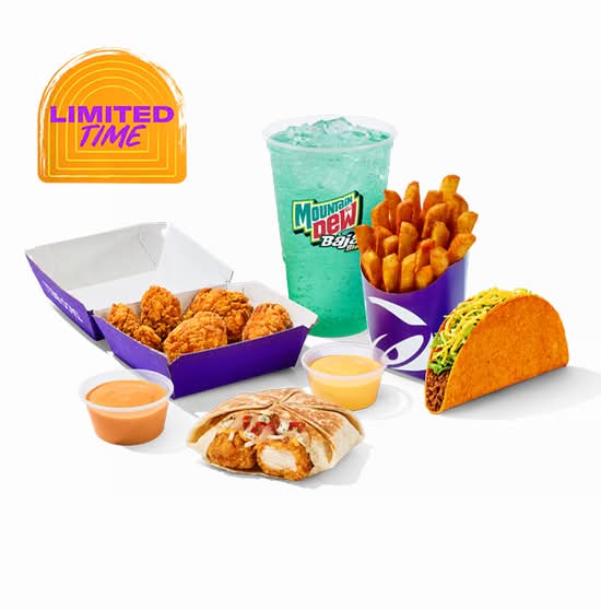 Crispy Chicken Nuggets Deluxe Combo