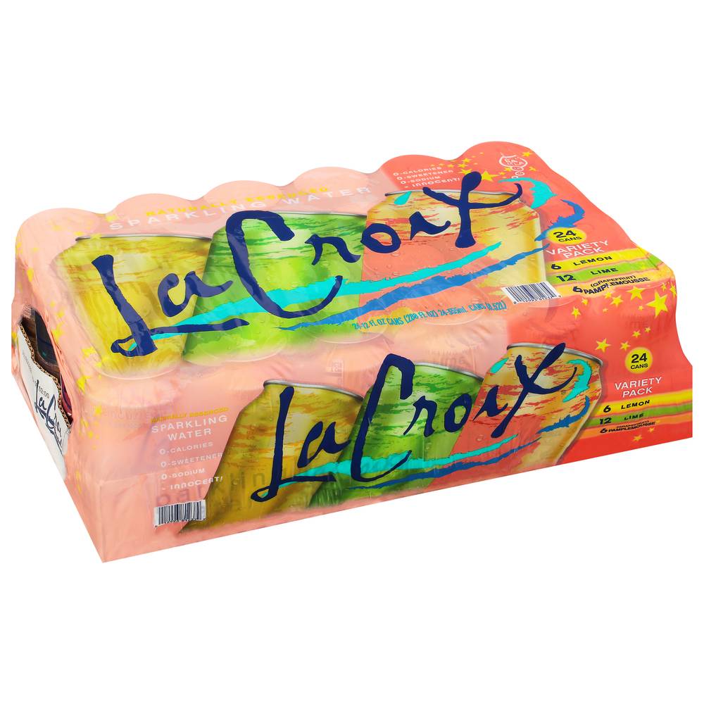 La Croix Variety pack Sparkling Water (24 x 12 fl oz)