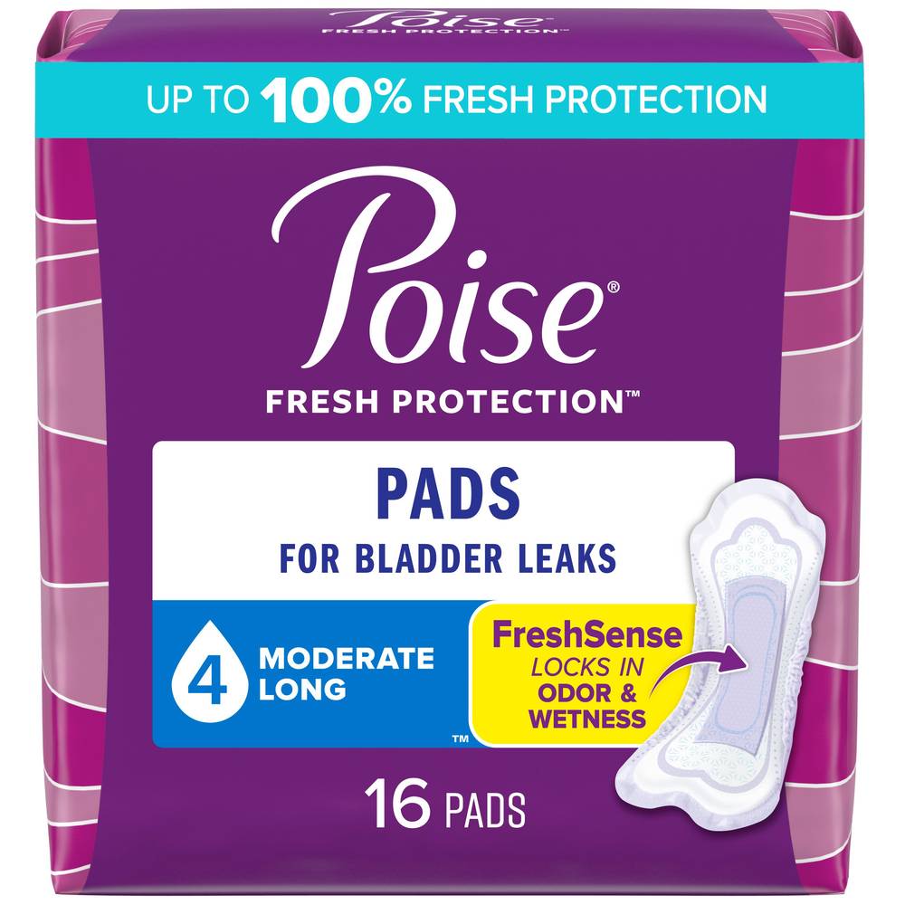 Poise Pads Ex Plus (11.7 oz)