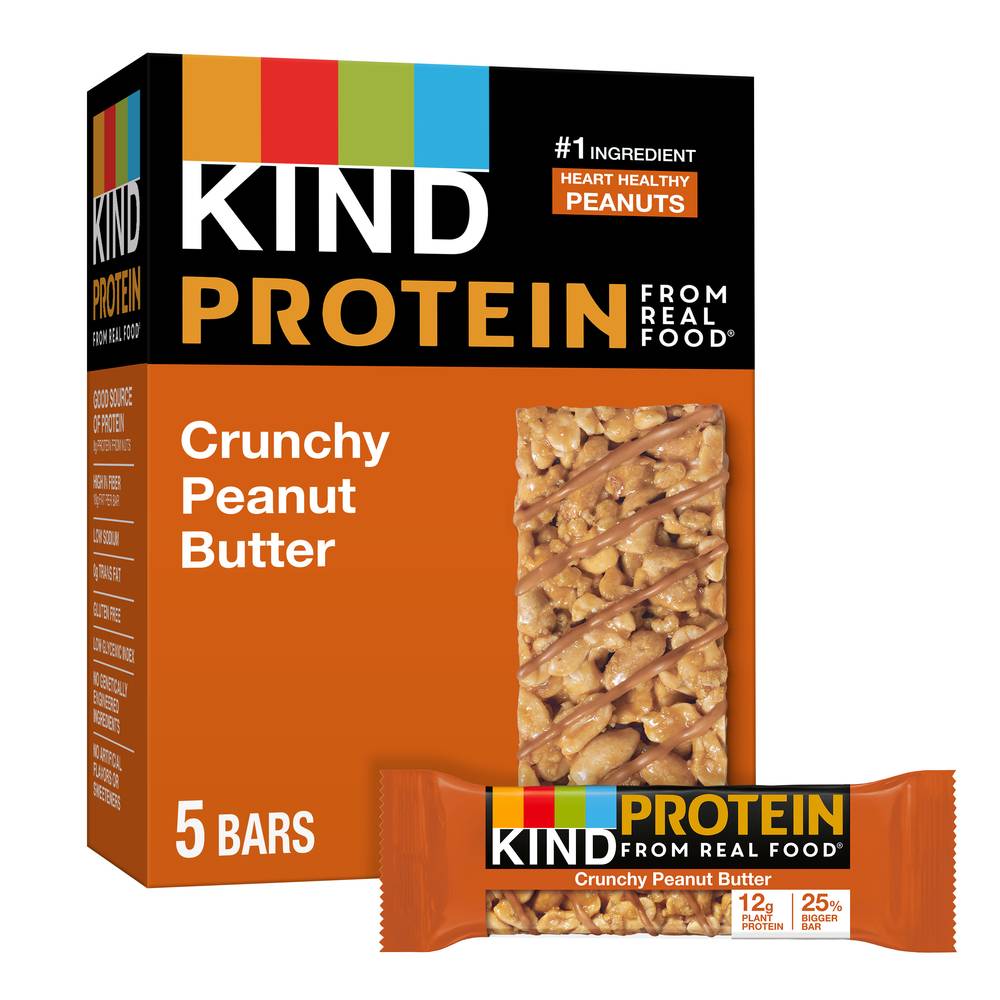 KIND Crunchy Peanut Butter Protein Bars (8.8 oz)