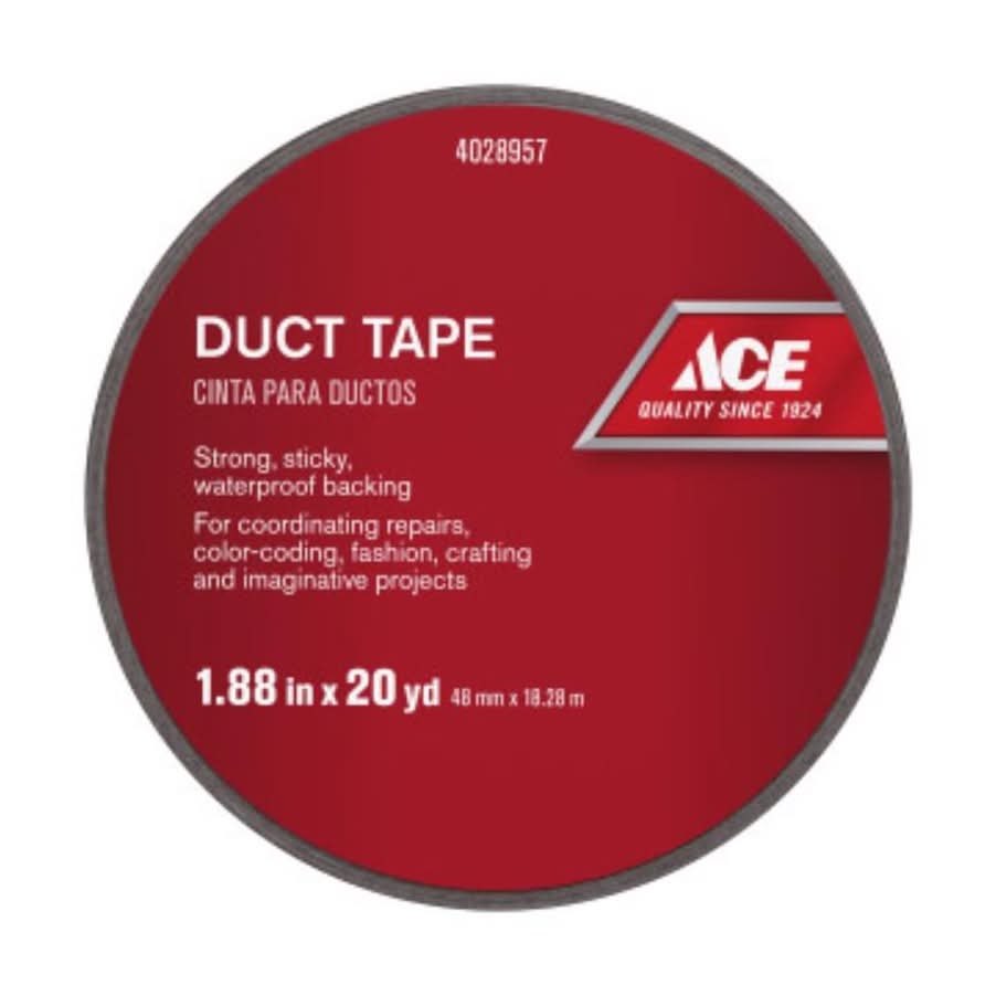 ACE 1.88 In. W X 20 Yd L Brown Solid Duct Tape