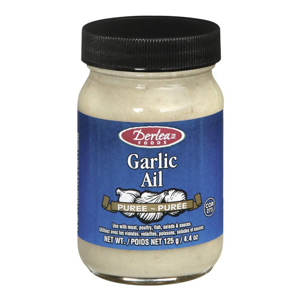 Derlea Foods Garlic, Puree (125 g)