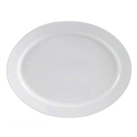 Hometrends Oval Platter (white)