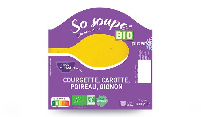 Potage aux 4 légumes bio