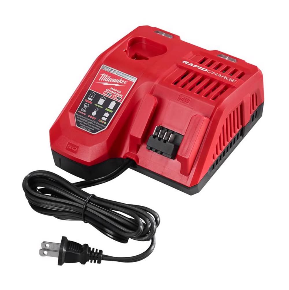 Milwaukee M18/M12 18/12 V Battery Rapid Charger