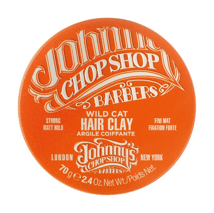Johnny's Chop Shop Wild Cat Strong Hold Matt Clay 70g