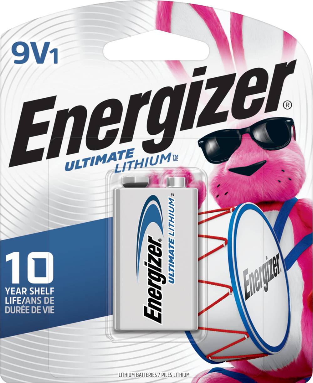 Energizer Ultimate Lithium 9v Battery (1.4 oz)