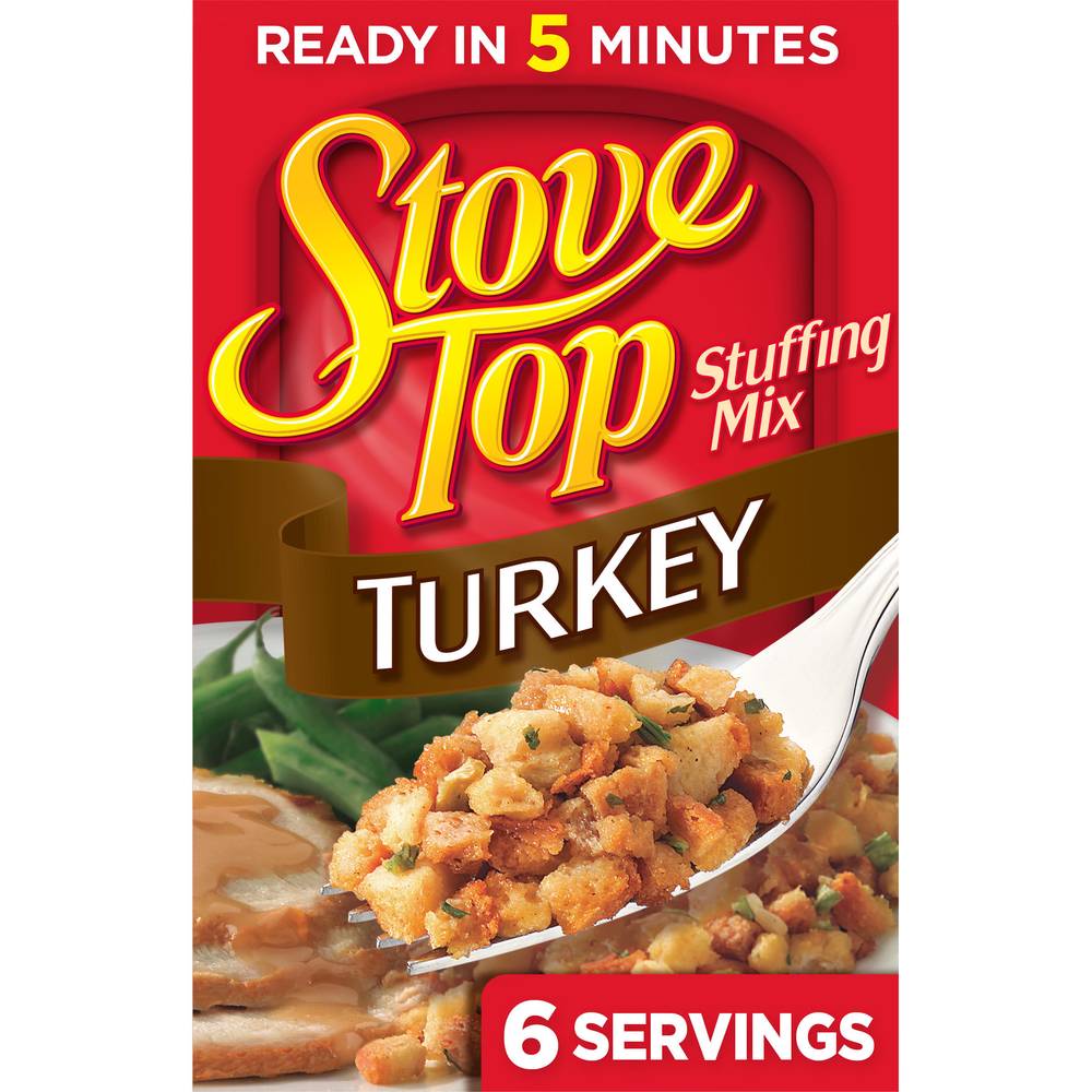 Stove Top Stuffing Mix Meal, Turkey (6 oz)