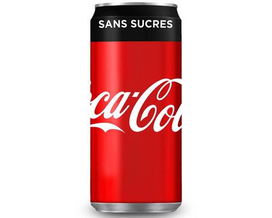 Coca-Cola  sans sucres 33 cl