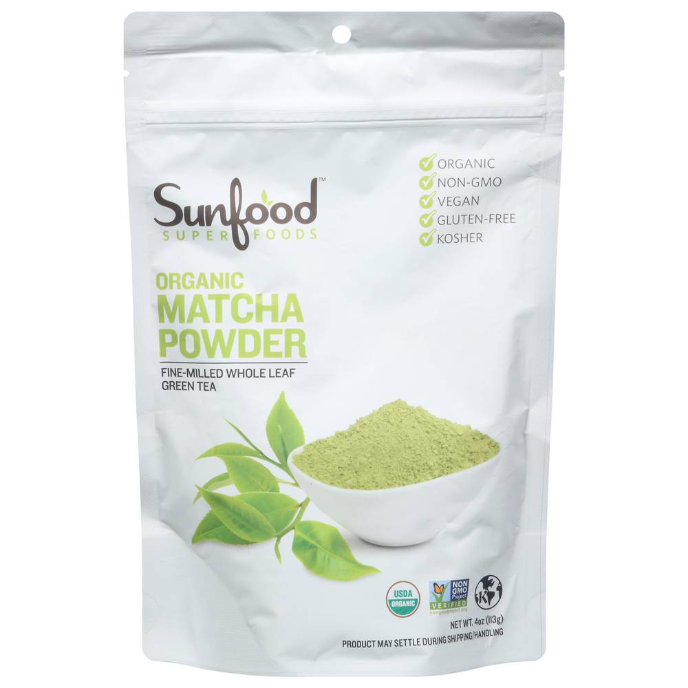 Sunfood Organic Matcha Powder (4 oz)