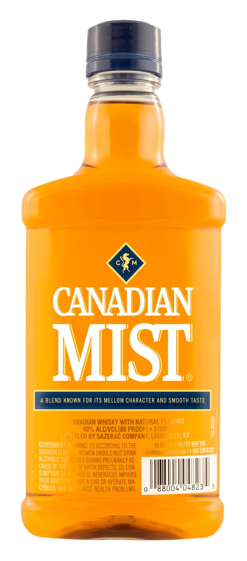 Canadian Mist Blended Canadian Whisky (375 ml)