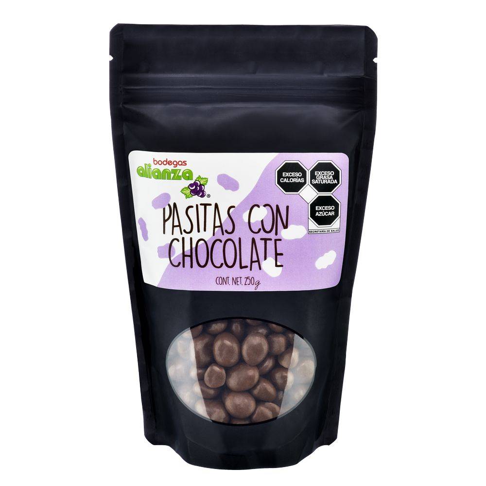 Bodegas Alianza · Pasitas con chocolate (250 g)