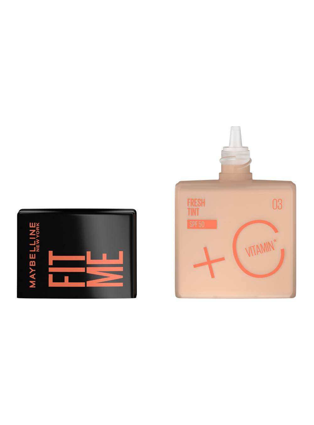 Maybel base de maquillaje fit me fresh tint spf50 03