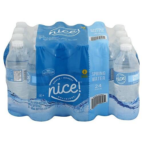 Order NICE! SPRING DRINK WTR 16.9Z 24S food online from Walgreens store, Roswell on bringmethat.com