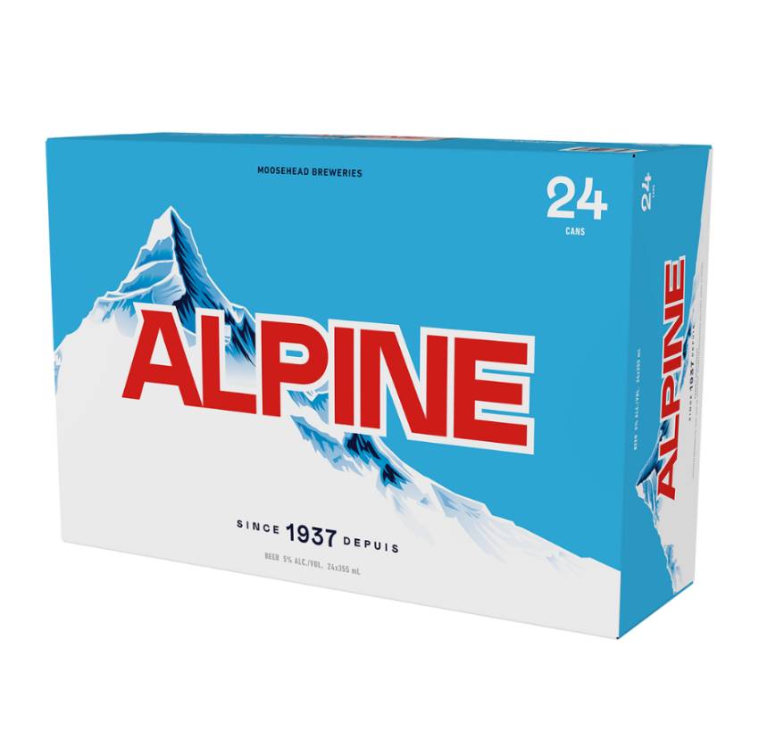 Alpine Lager  (24 Cans, 355ml)