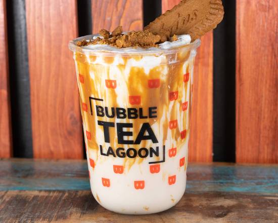 Biscoff bubble tea