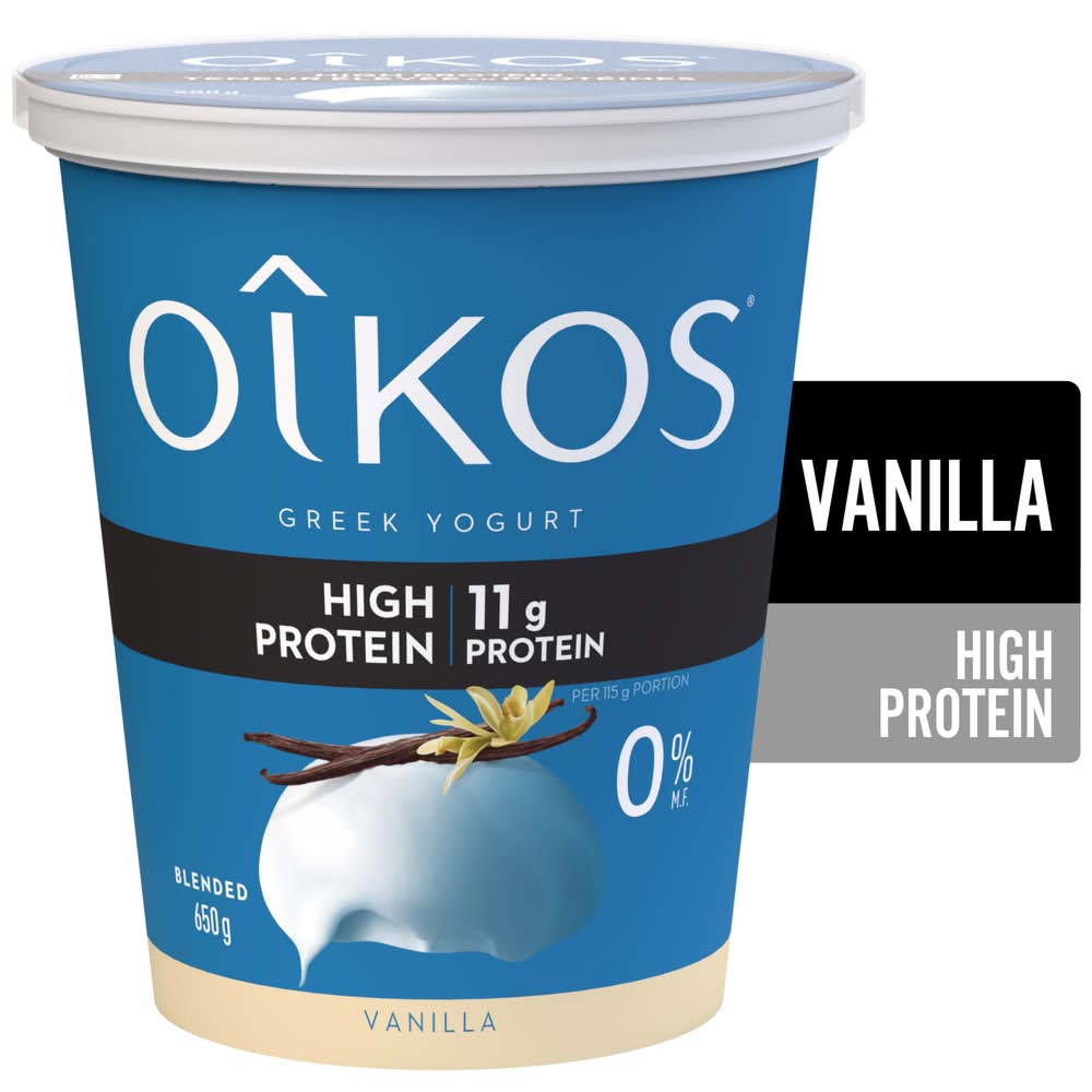 Oikos Greek Yogurt, Vanilla (650 g)
