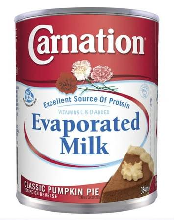 Carnation Evaporated Milk, Classic Pumpkin Pie (354 ml)