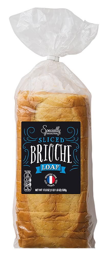 Specially Selected Plain Sliced Brioche Loaf (17.6 oz)