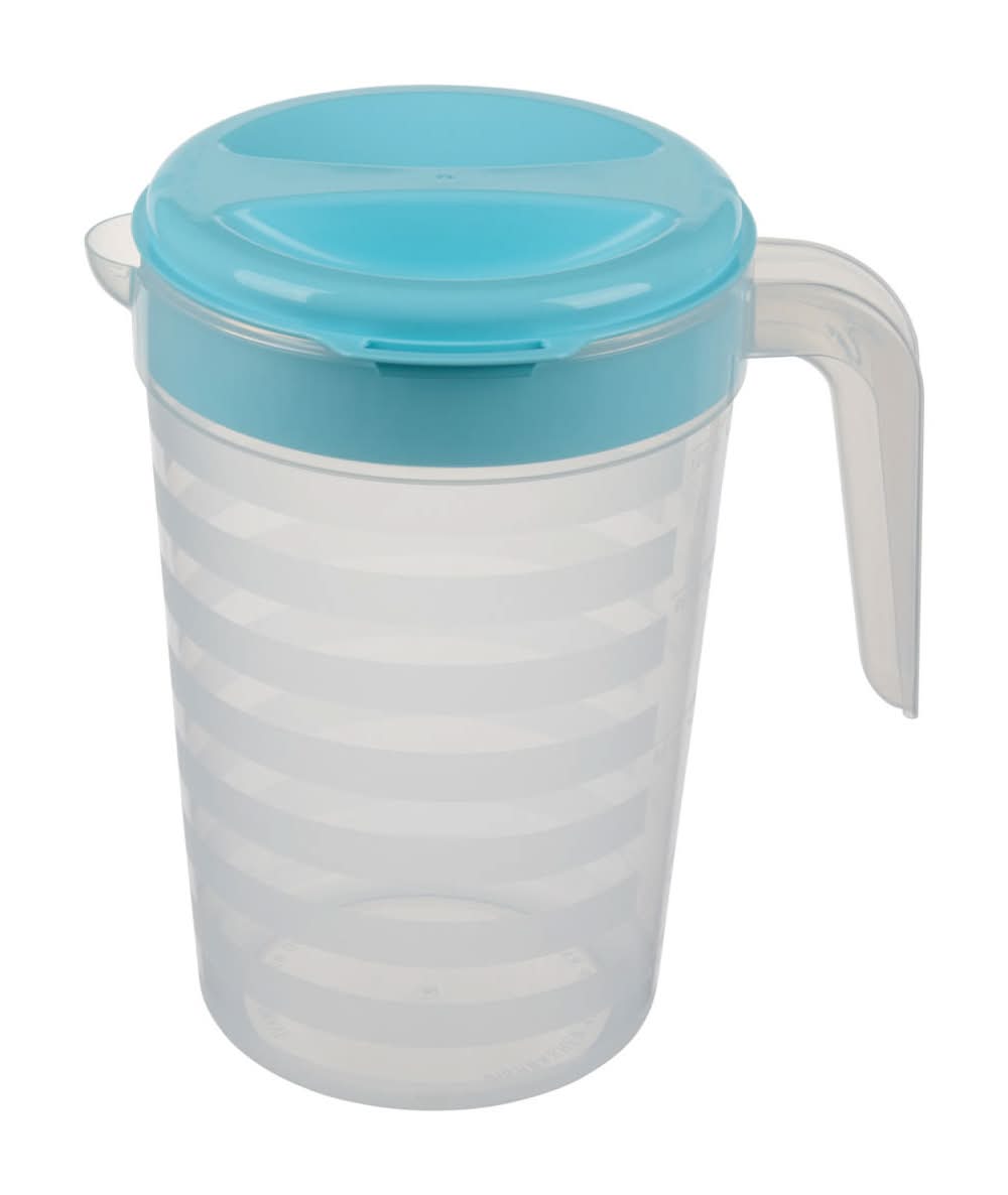TrueLiving Drinkware Pitcher With Lid 1 Gal, Assorted