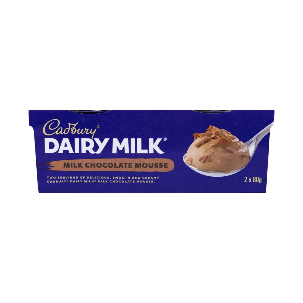 Cadbury dairy milk chocolate mousse