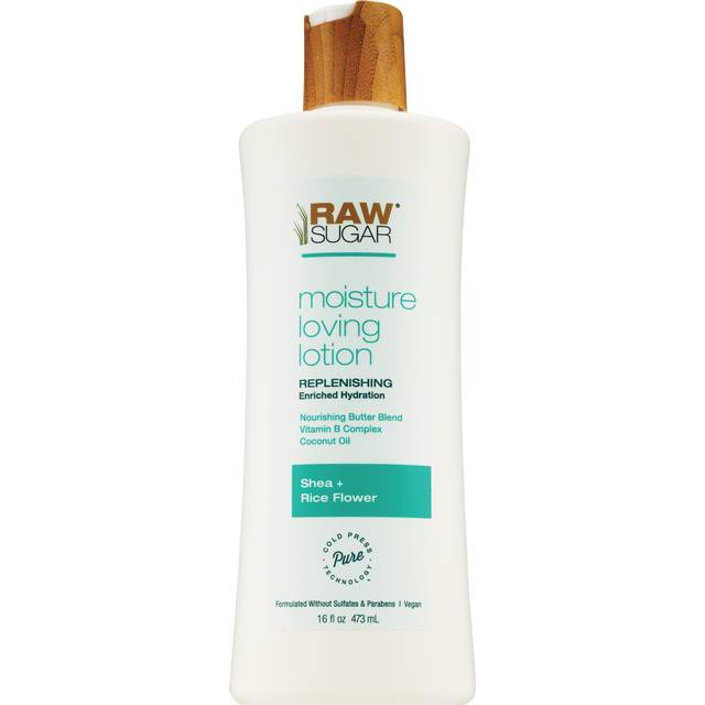 Raw Sugar Moisture Loving Body Lotion, Shea-Rice Flower (16 fl oz)