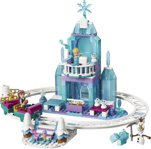 LEGO · Disney juego de construcción castillo de hielo de elsa y aventura en la nieve 43281