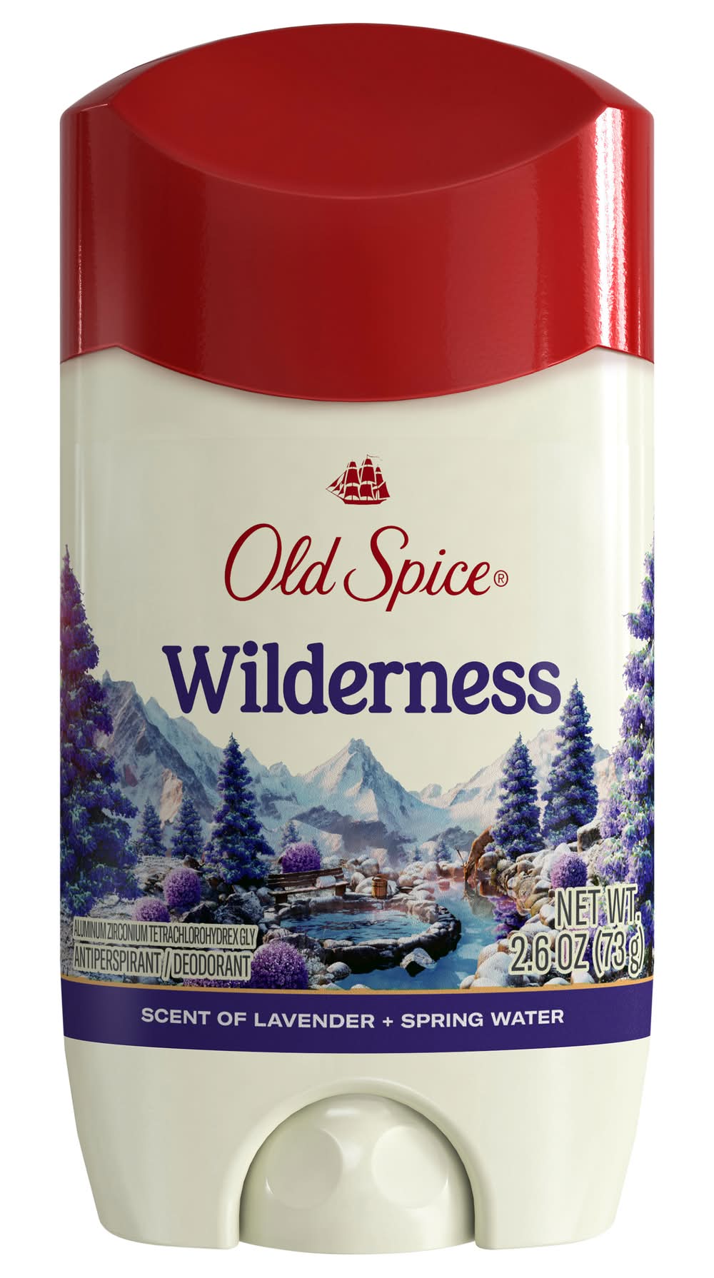 Old Spice Wilderness Antiperspirant & Deodorant, Lavender (2.6 oz)