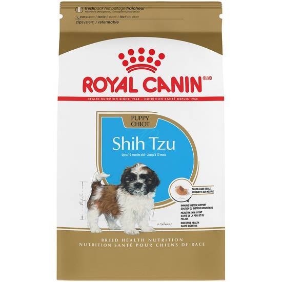 Royal Canin Breed Health Nutrition Shih Tzu Puppy Dry Dog Food (2.5 lbs)